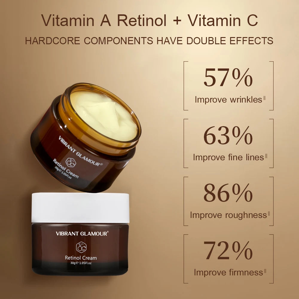 VIBRANT GLAMOUR Retinol Face Cream Moisturizing Brightening