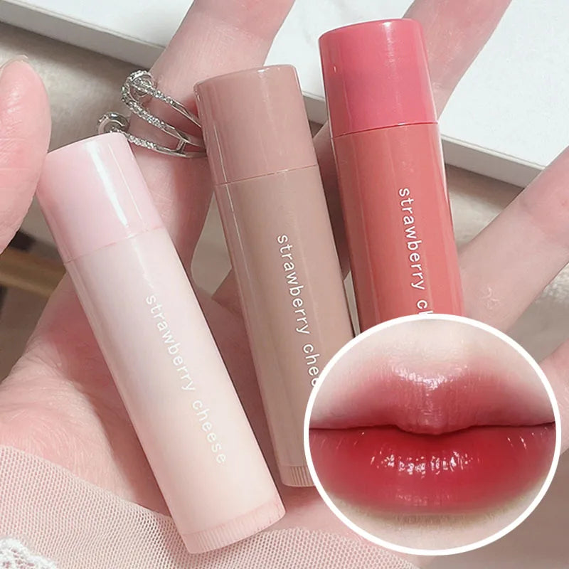 Rose Tea Lip Balm Lipstick Moisturizing Anti-dry Lip Care Cosmetics Anti-cracking Lipstick Colored Hydrating Lip Tinted Makeup