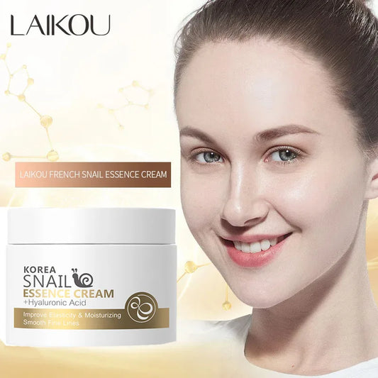 Snail Anti-aging Cream Collagen Moisturizing Nourish Repair Face Damaged Lift Firm Smooth Bright Whitening Skin Care Day Cream